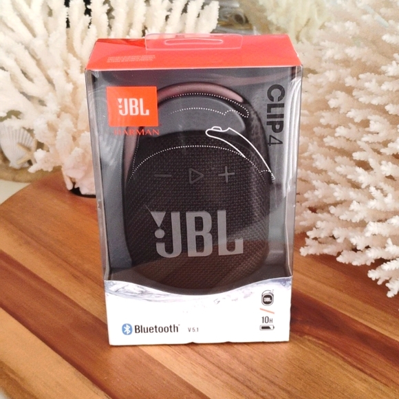 JBL Other - JBL clip 4 - NEW IN BOX - NWT! NEVER used. Great deal!!! All black 🖤